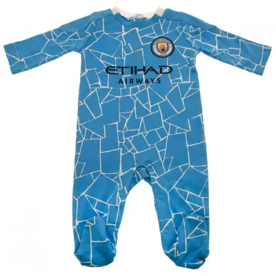 Manchester City Bebis Sovdress 9-12 mån
