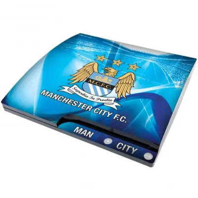 Manchester City Dekal PS3 Konsoll (Slim)