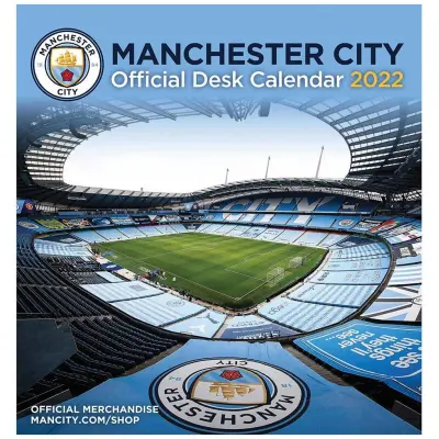 Manchester City Desktop Kalender 2022