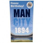 Manchester City Födelsedagskort & Emblem