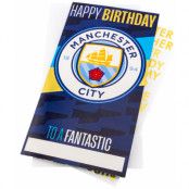 Manchester City Födelsedagskort Personalised