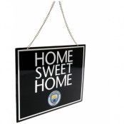 Manchester City Gatuskylt Home Sweet Home