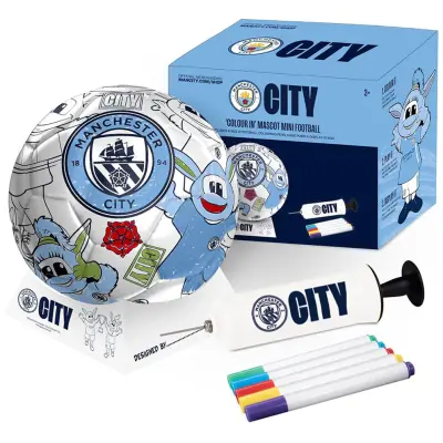 Manchester City Miniset Colour In