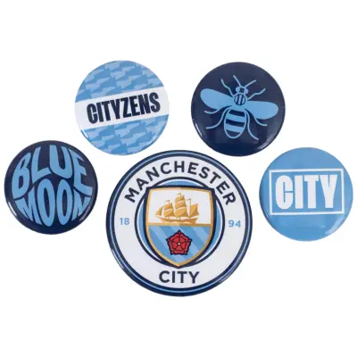 Manchester City Pinns Set