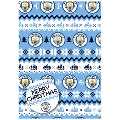 Manchester City Presentpapper Christmas