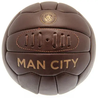 Manchester City Retro Fotboll