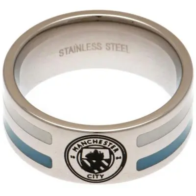 Manchester City Ring Colour Stripe Large 62,5 mm