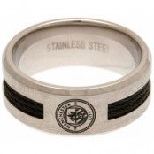 Manchester City Ring Large Svart/Silver 66,3 mm