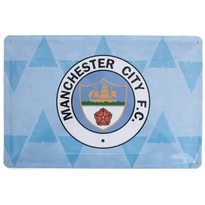 Manchester City Skylt Retro Days