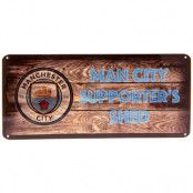 Manchester City Skylt Shed
