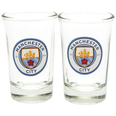 Manchester City Snapsglas 2pk
