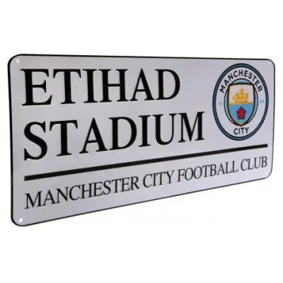 Manchester City vägskylt