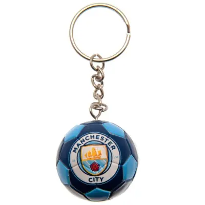 Manchester City Nyckelring Football