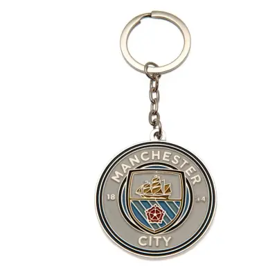 Manchester City Nyckelring Logo