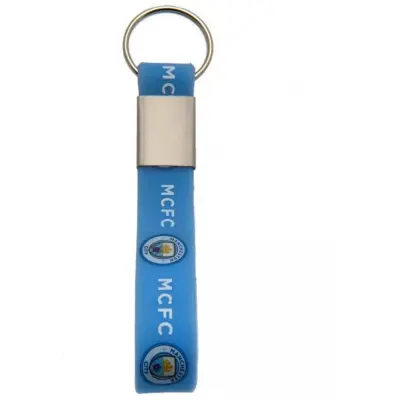 Manchester City Nyckelring Silicone