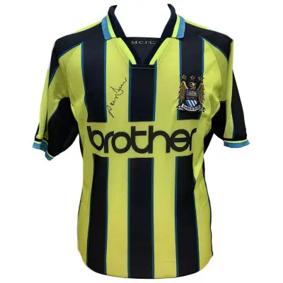 Manchester City Dickov Signed Shirt