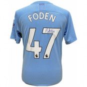Manchester City FC Foden Signed Shirt