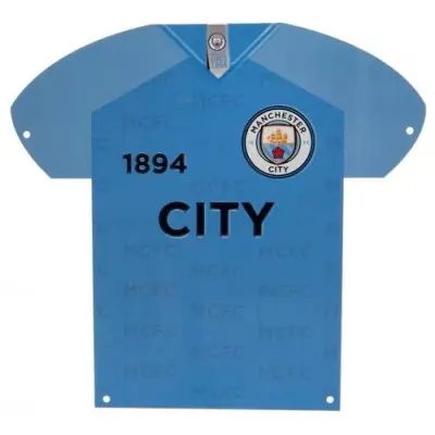 Manchester City Metallskylt Shirt