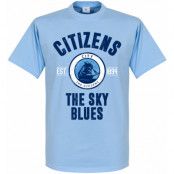 Manchester City T-shirt City Established Ljusblå S