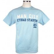 Manchester City T-Shirt Ljusblå M