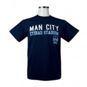 Manchester City T-Shirt Mörkblå XXL