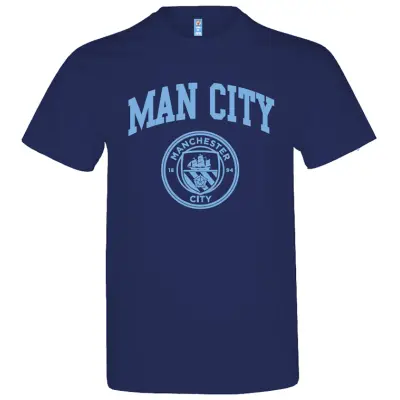 Manchester City T-shirt Navy XL