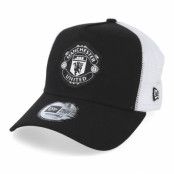 Keps Manchester United E Frame Black/White Trucker - New Era