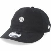Keps Manchester United Mini Metal Badge 9Fifty Low Profile Black Adjustable - New Era - Svart Reglerbar