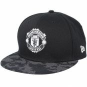Keps Manchester United Reflect Camo 9Fifty Black Snapback - New Era - Svart Snapback
