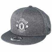 Keps Manchester United Shadowtech 9Fifty Charcoal Snapback - New Era - Grå Snapback