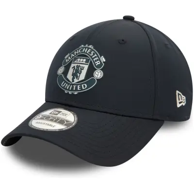 Manchester United Keps New Era Rubber Patch Mörkblå