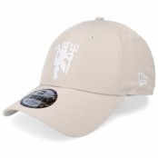 New Era - Football Beige adjustable Keps - Manchester United FW Poly 9FORTY Stone Adjustable @ Hatstore