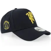 New Era - Football Blå adjustable Keps - Hatstore Exclusive x Manchester United 9FORTY Navy A-Frame Adjustable @ Hatstore