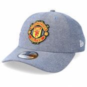 New Era - Football Blå adjustable Keps - Manchester United Fall 19 Chambray 9Forty Blue Adjustable @ Hatstore