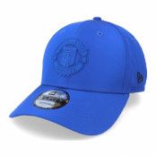 New Era - Football Blå adjustable Keps - Manchester United Rubber Patch 9FORTY Navy Adjustable @ Hatstore