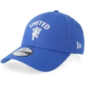 New Era - Football Blå adjustable Keps - Manchester United Seasonal 9FORTY Blue Adjustable @ Hatstore