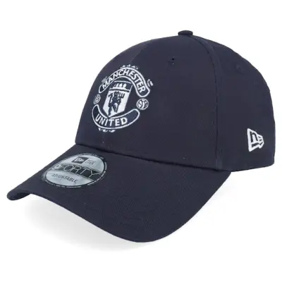 New Era - Football Blå adjustable Keps - Manchester United Seasonal 9FORTY Navy Adjustable @ Hatstore