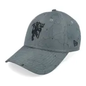 New Era - Football Grå adjustable Keps - Manchester United All Over Print 9FORTY Gray Adjustable @ Hatstore