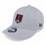 New Era - Football Grå adjustable Keps - Manchester United Pennant Low Profile 9FIFTY Gray Adjustable @ Hatstore