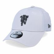 New Era - Football Grå adjustable Keps - Manchester United Ripstop 9Forty Grey/Black Adjustable @ Hatstore