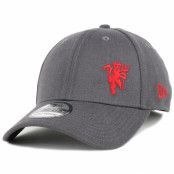 New Era - Football Grå flexfit Keps - Manchester United Heather Flawless 39Thirty Flexfit @ Hatstore