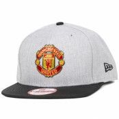 New Era - Football Grå snapback Keps - Manchester United Ballistic Grey/Black 9Fifty Snapback @ Hatstore