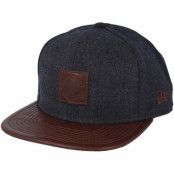 New Era - Football Grå snapback Keps - Manchester United Minipatch 9Fifty Dark Grey/Brown Snapback @ Hatstore