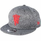 New Era - Football Grå snapback Keps - Manchester United Red Devil Jersey Grey Adjustable @ Hatstore