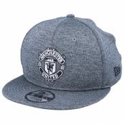 New Era - Football Grå snapback Keps - Manchester United SP20 Sport 9Fifty Heather Dark Grey Snapback @ Hatstore