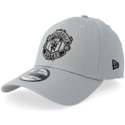 New Era - Football Grå stretch-fit Keps - Manchester United Seasonal 39THIRTY Gray Stretch-Fit @ Hatstore