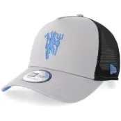 New Era - Football Grå trucker Keps - Manchester United Seasonal Grey/Black A-frame Trucker @ Hatstore