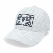 New Era - Football Grå unconstructed Keps - Manchester United Cord Patch 9FORTY Gray Dad Cap @ Hatstore