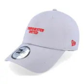 New Era - Football Grå unconstructed Keps - Manchester United Worldmark Casual Classic Gray Dad Cap @ Hatstore