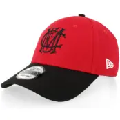 New Era - Football Röd adjustable Keps - Manchester United Contrast 9FORTY Scarlet/Black Adjustable @ Hatstore